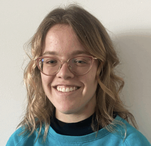 A picture of Julie smiling